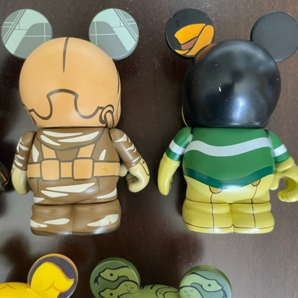 Disney Vinylmation 7 PC Lot Villians Mortimer Mouse Chaser Urban Redux Star Wars - Picture 8 of 13